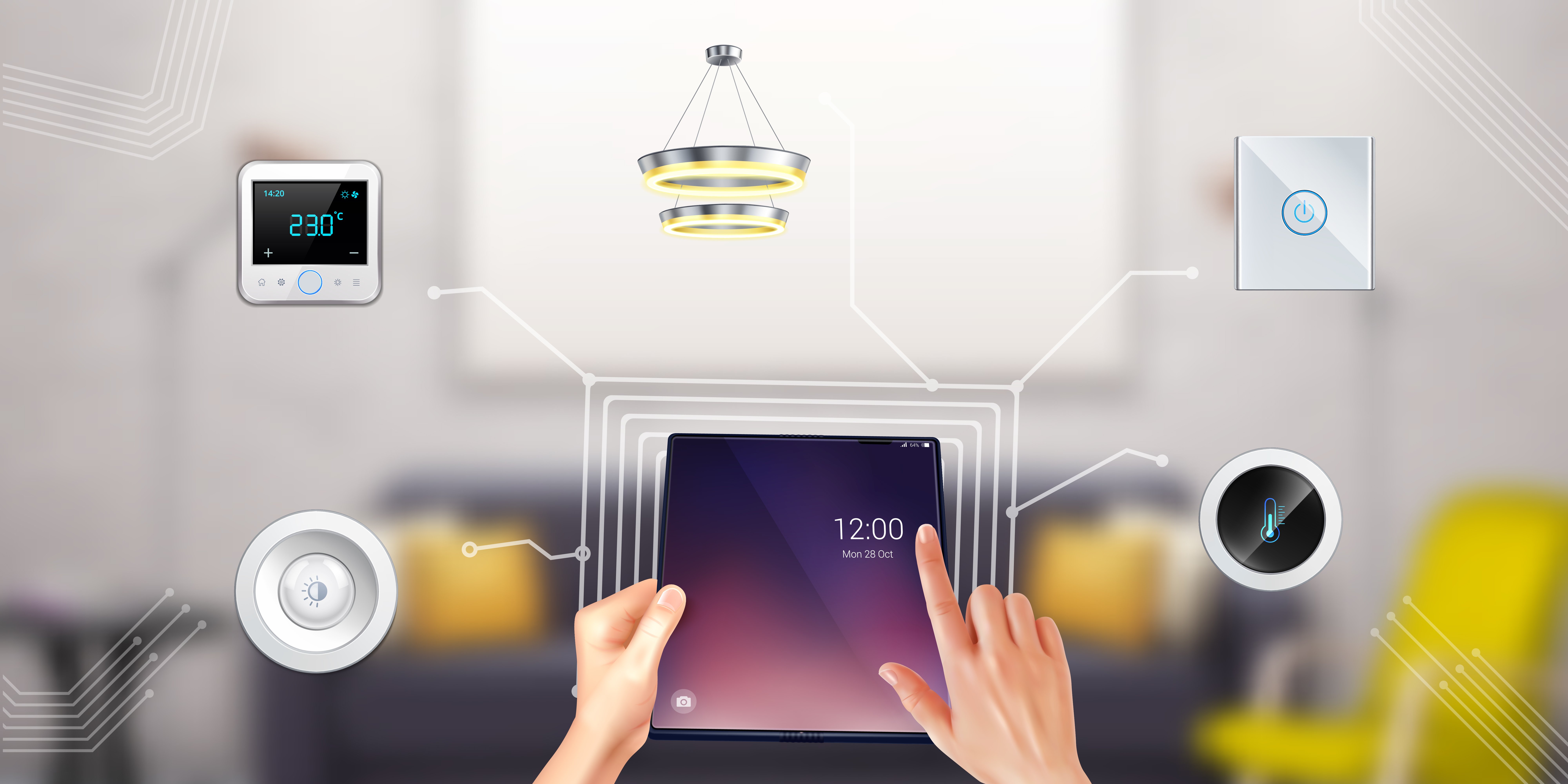Smart Home App Interface
